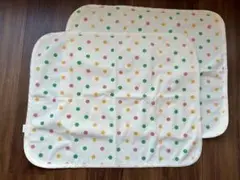 【未使用】おむつ替え待ったドット柄 2枚セット