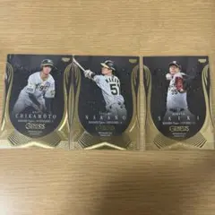 阪神タイガース GENESIS 阪神　近本 中野 才木　3枚