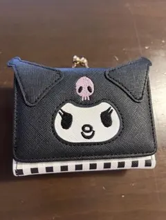 クロミちゃん　kuromi 財布　がま口　折財布