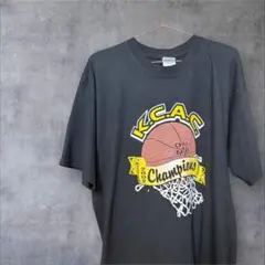 【GILDAN】K.C.A.C. Champions Tシャツ 黒　L 古着