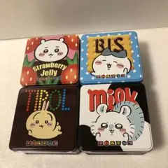 ちいかわチロルチョコ缶4種セット 中身無し
