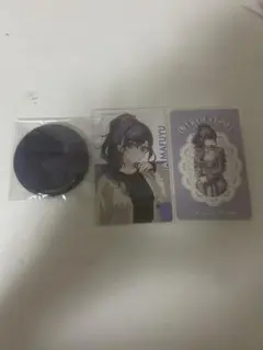 プロセカ朝比奈まふゆ缶バッジエピカ感謝祭グリーティングカード