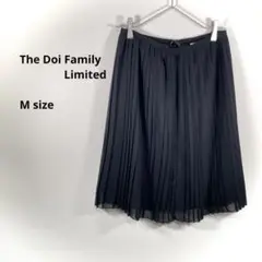 The Doi Family Limited プリーツスカート M 黒a244③