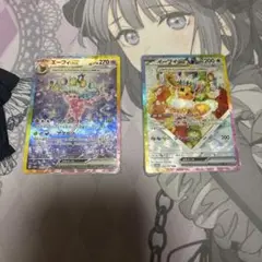 ポケモンカード　イーブイex SAR2種類＋イーブイマスターボール、RR各1枚 ポケモンカード イーブイex SAR2種類＋イーブイマスターボール