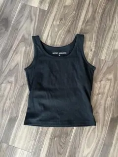 美品　REPIPI ARMARIO ベーシックリブタンクトップ M 150
