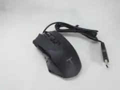 T7 有線有線ゲーミングマウス PC034A ブラック 本体