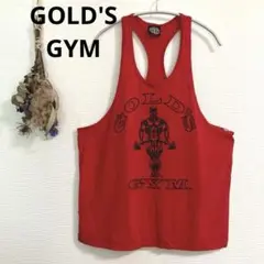 GOLD'S GYM♡タンクトップ♡Lサイズ♡レッド