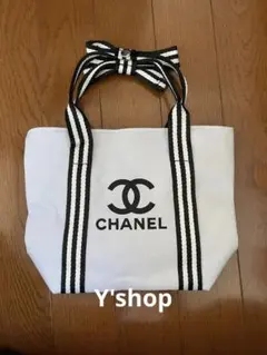CHANEL シャネル ノベルティ リボン トートバッグ