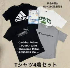 Tシャツ4枚セット adidas Puma Champion BENDAVIS