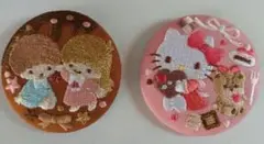 刺繍ワッペンセット（子供・ハローキティ）