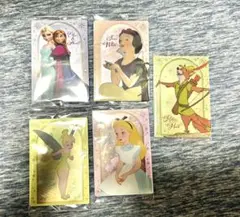 Disney Characters ウエハース　5種類