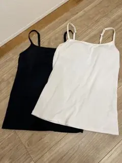 UNIQLO エアリズム　ブラトップ　白　黒　Mサイズセット