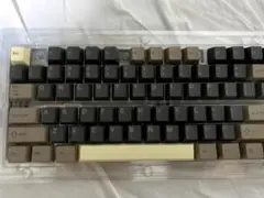 Womier キーキャップセット ダークブラウン ベージュkeycap