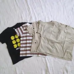 新品未使用ユニクロ西松屋Tシャツ 90cm〜