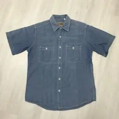 camco カムコ 半袖シャツ 古着 シャンブレーシャツ メンズ レディース