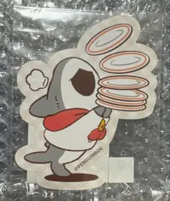 新品 おでかけ子ザメ カフェ ダイカットステッカー 子ザメB レア品　②
