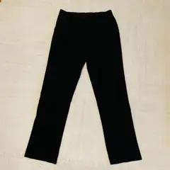 ユニクロ UNIQLO 感動パンツ ブラック W73×L76 裾上げなし
