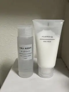 無印良品 化粧水 敏感肌用 ハンドクリームセット