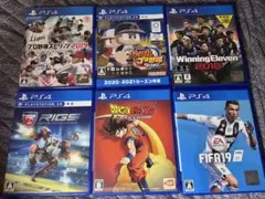 PS4 ソフトセット 野球・サッカーなど