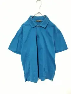 マッキントッシュ　MACKINTOSH　ポロシャツ　メンズL相当　日本製　青系