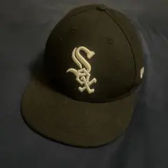 シカゴ・ホワイトソックス ブラックキャップ 7 3/8 new era