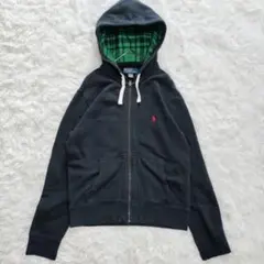 【良品】ポロバイラルフローレン パーカー フーディー CONMAR 刺繍ロゴ