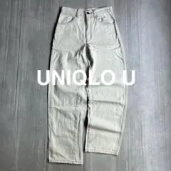 ユニクロ UNIQLO U カーブジーンズ デニムパンツ ライトブルー 22
