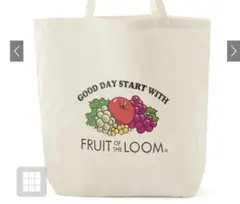 FRUIT OF THE LOOM プリントトートバッグ