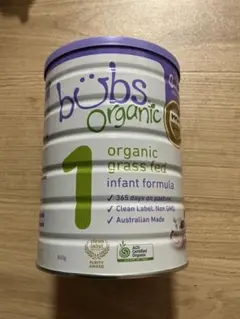 bubs organic 粉ミルク 1缶