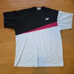 YONEX Tシャツ Mサイズ 黒/白/ピンク