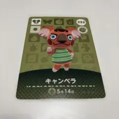あつ森 amiibo キャンベラ トレーディングカード 232