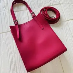 ショルダーバック　ピンク　2way 鞄
