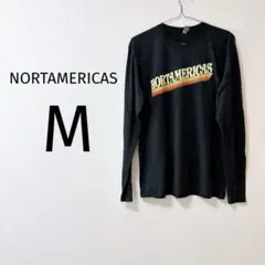 8 NORTAMERICAS ロゴ 長袖Tシャツ M トップス グレー 古着
