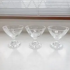 アンカーホッキング ブービーグラス シャーベットグラス3こ