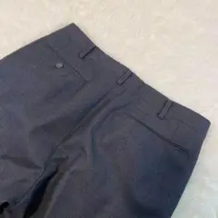 【美品】トロージャン スラックス メンズスーツ 長ズボン パンツ グレー ウール