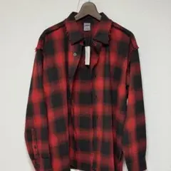 【新品未使用】APPLEBUM/アップルバム カットオフ ネルシャツ XL