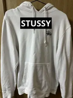 Stussy ホワイト パーカー USサイズ