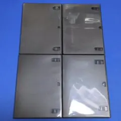 【中古】DVDトールケース（空）4枚セット/（黒）
