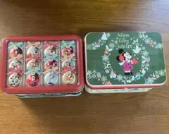 DISNEY ディズニー クッキー缶