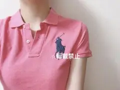 ラルフローレン ポロシャツ　チェリーピンク