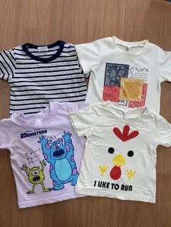 Tシャツ　4枚セット　まとめ売り　90