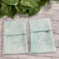 ハンドメイド　保冷剤ケース　ホッカイロケース　2枚セット