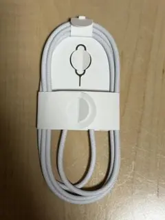 Apple正規品　USB-C編組充電ケーブル ホワイト
