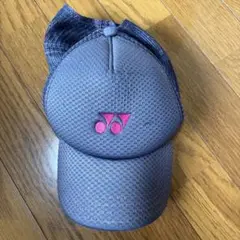 YONEX メッシュキャップ グレー YONER CUP GIFU