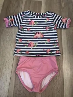 【極美品】ラッフルバッツ　ラッシュガード水着