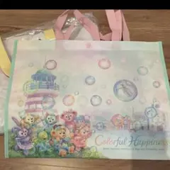 東京ディズニーシー　カラフルハピネス　ショッピングバッグ