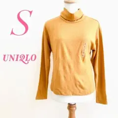UNIQLOユニクロ 長袖カットソー ハイネック リブ