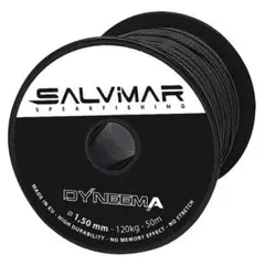 SALVIMAR 純正ダイニーマライン 黒 Φ1.5mm×5m★素潜り手銛魚突き