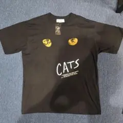 80s CATS Tシャツ 黒 Mサイズ ミュージカル キャッツ 1981