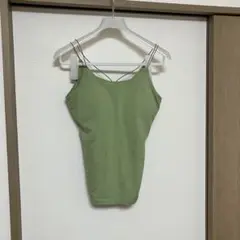 オリーブグリーン ストラップ付き